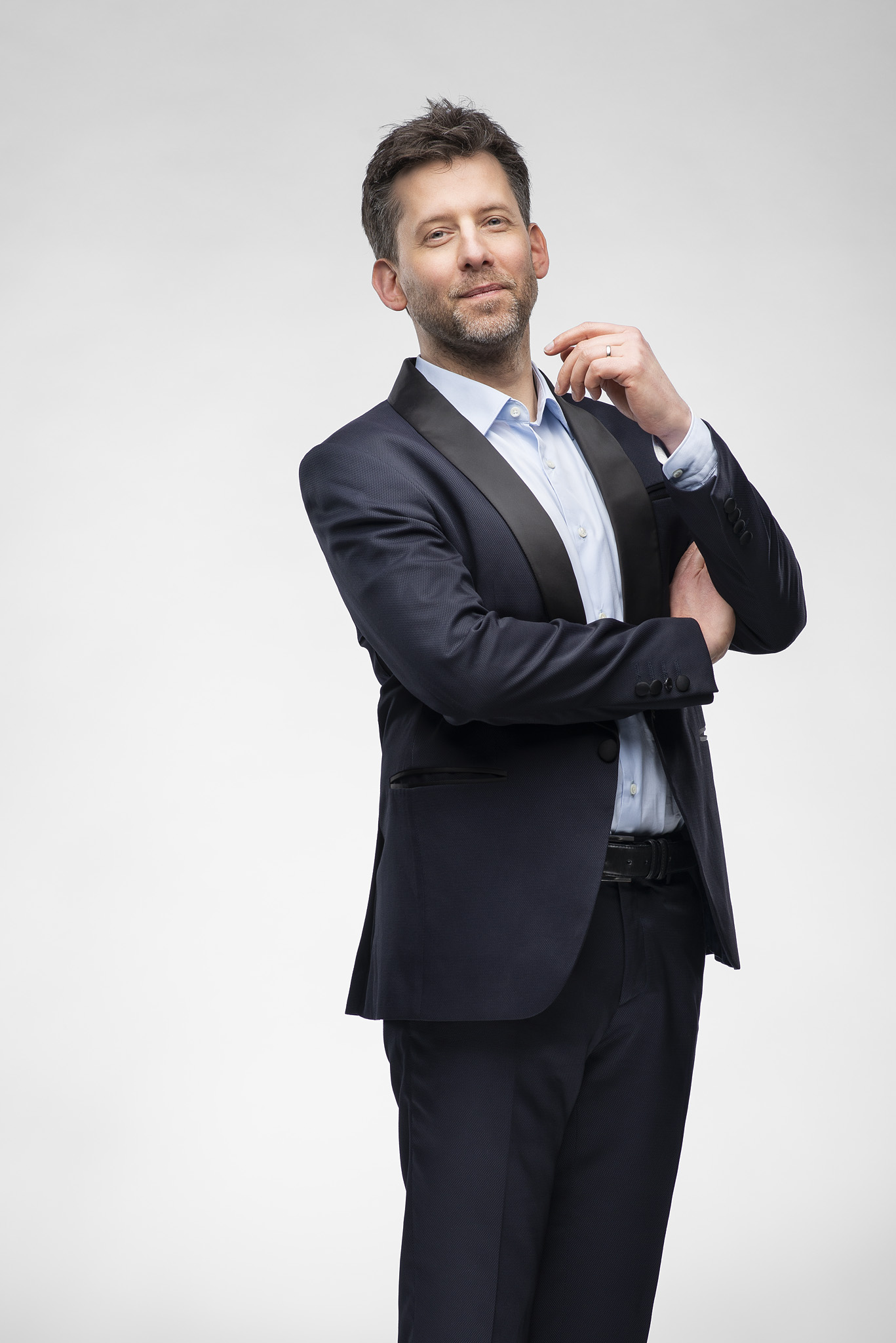 Yves Doumergue, illusionniste, portrait en costume